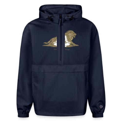Silence Builds Kings Meditation Lion - Champion Packable Jacket