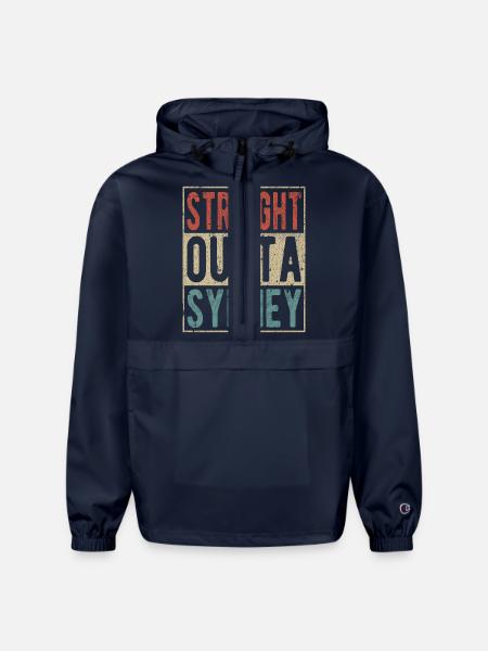 Straight outta Sydney - Champion Packable Jacket - french navy