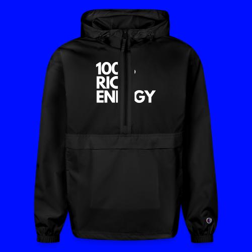 100 rich energy - Champion Packable Jacket
