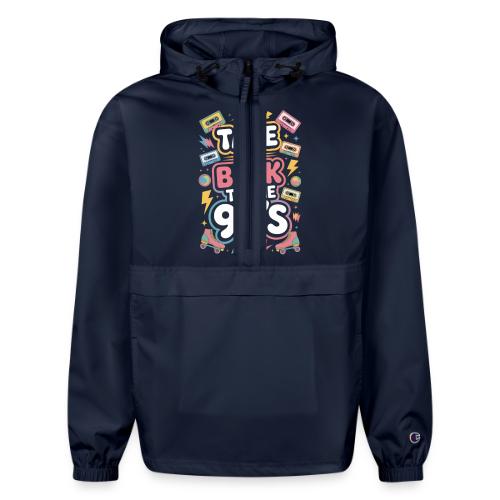 Retro 90s Take Me Back Graphic Art - Champion Packable Jacket