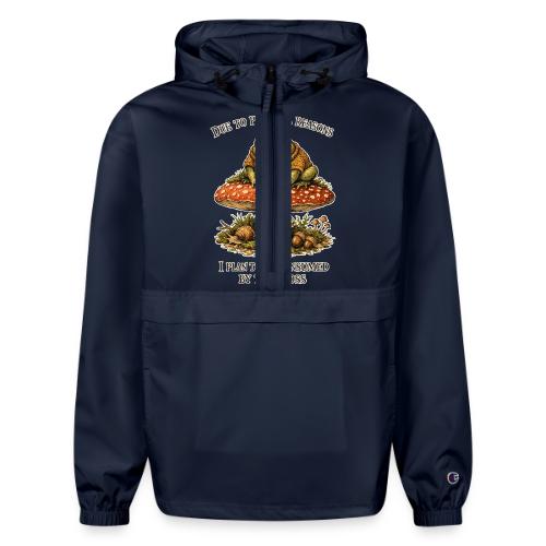 Frog Consumed by Moss Cottagecore Aesthetic - Champion Packable Jacket