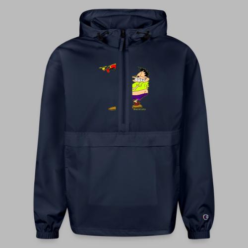 GrisDismation Ongher Droning Out Tshirt - Champion Packable Jacket