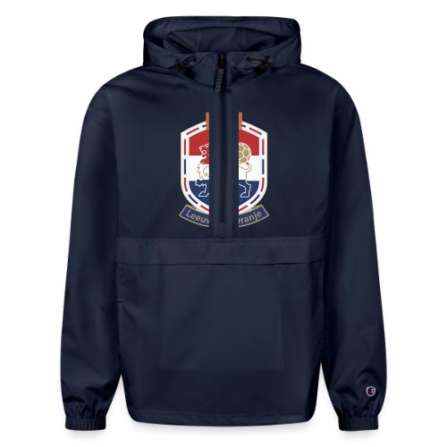 Netherlands Lion Crest T-Shirt, Dutch Badge Gift - Champion Packable Jacket