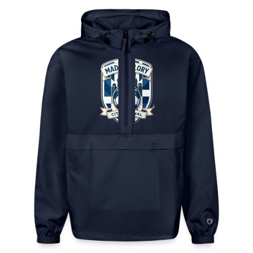 Madrid Skyline Glory T Shirt, Madrid Fan Gift - Champion Packable Jacket