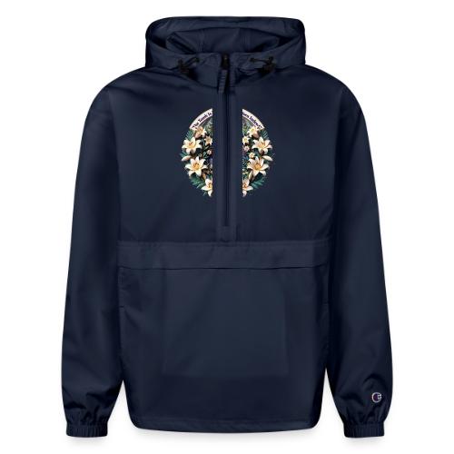 Easter The Tomb Is Empty T Shirt, Christian Gift - Champion Packable Jacket