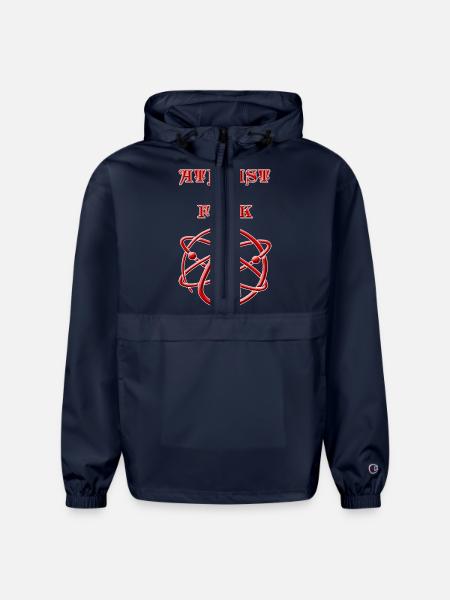 Atheist As Fuck #2 - Champion Packable Jacket - french navy