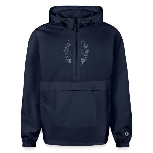 Future Mrs Minimalist Bridal Line Art - Champion Packable Jacket