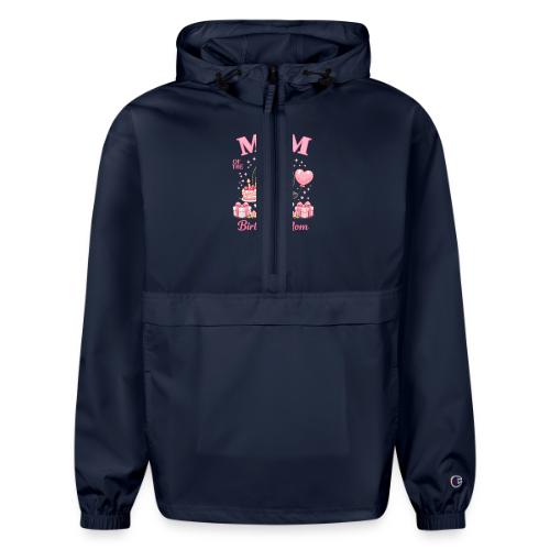 Cute Penguin Birthday Mom Kawaii Cake Balloon Gift - Champion Packable Jacket