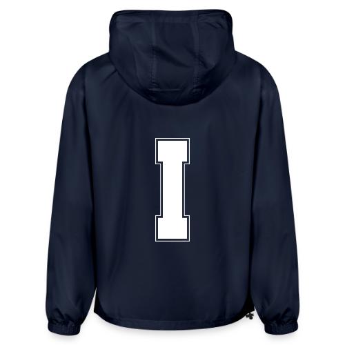 White Letter I – Varsity Alphabet Monogram - Champion Packable Jacket