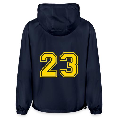 Number 23 in a classic athletic collegiate font - Champion Packable Jacket