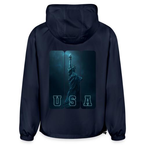 Neon Liberty USA Triptych - Champion Packable Jacket
