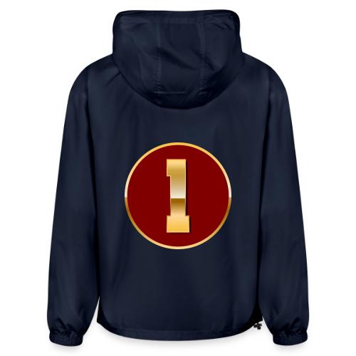 Number 1 in Gold Varsity Font - Champion Packable Jacket
