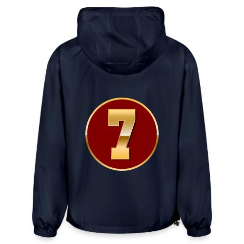 Number 7 in Gold Varsity Font - Champion Packable Jacket