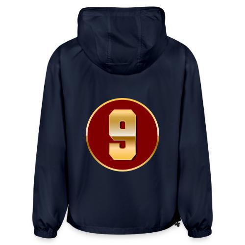 Number 9 in Gold Varsity Font - Champion Packable Jacket