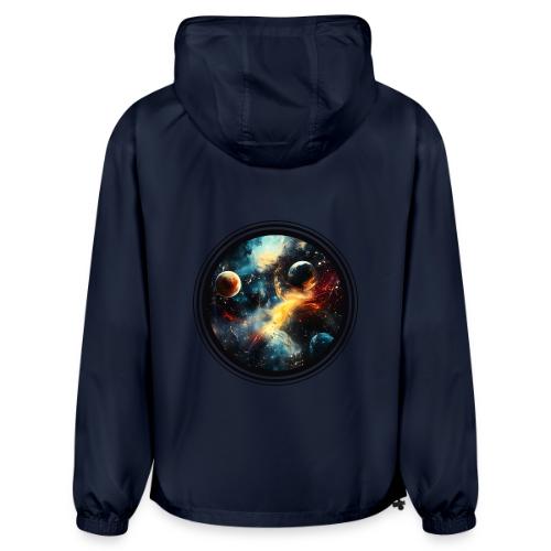 Painted Cosmos of Planets - Champion Packable Jacket