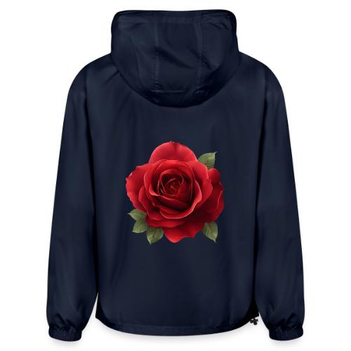 Rose: Crimson Bloom Elegance - Champion Packable Jacket