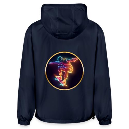 Skateboarding: Midnight Neon Skater - Champion Packable Jacket
