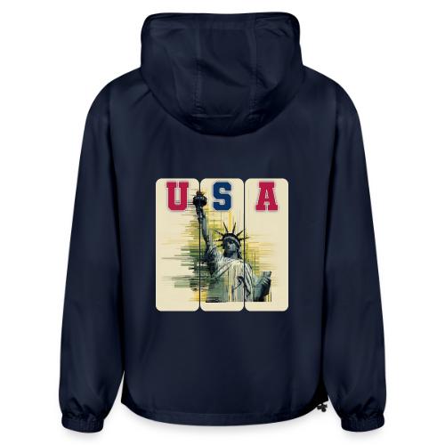Art illustration of the Statue of Liberty - Champion Packable Jacket