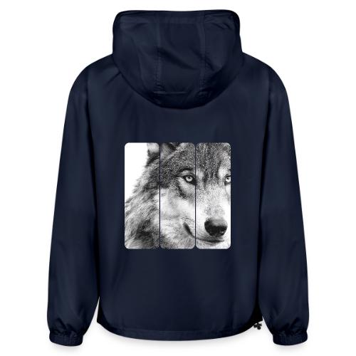 Wolf Face Triptych: Silent Alpha - Champion Packable Jacket