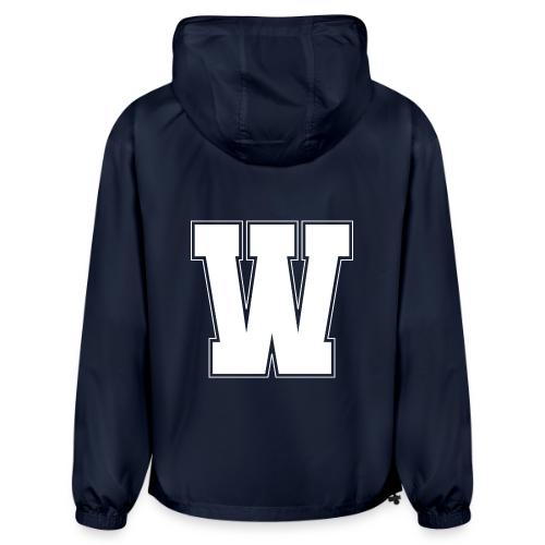 White Letter W – Varsity Alphabet Monogram - Champion Packable Jacket