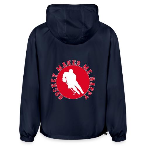 Hockey Makes Me Happy – Ice Hockey Fan Emblem - Champion Packable Jacket