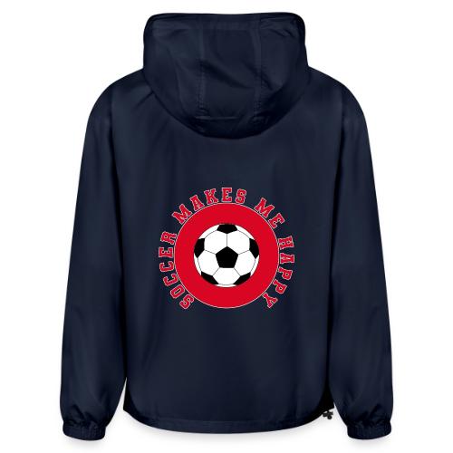 Soccer Makes Me Happy – Football Joy Graphic - Champion Packable Jacket