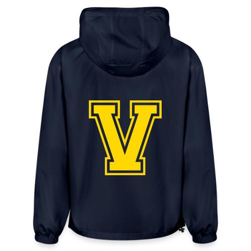 Letter V – Capital Athletic Alphabet Monogram - Champion Packable Jacket
