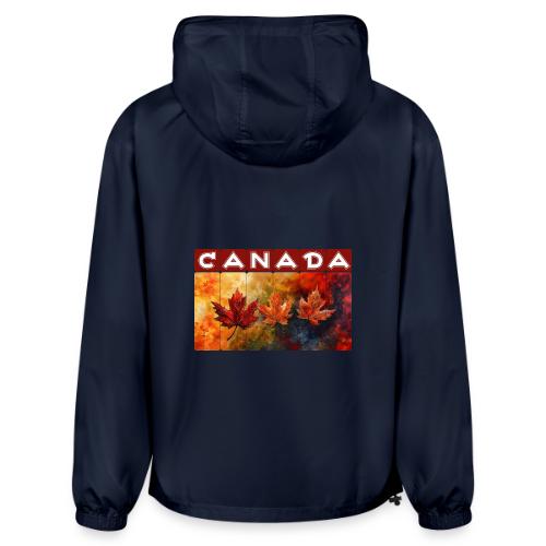 Painted Canada Leaves - Champion Packable Jacket