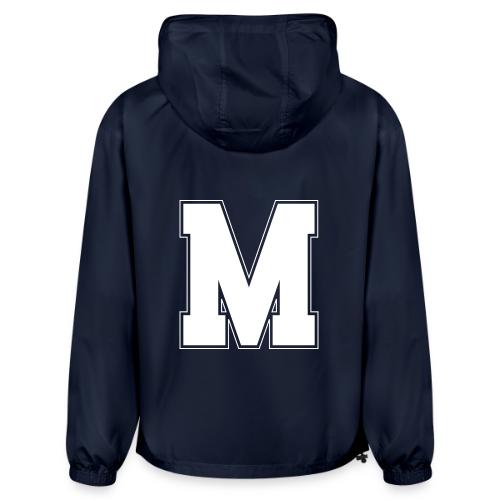White Letter M – Varsity Alphabet Monogram - Champion Packable Jacket