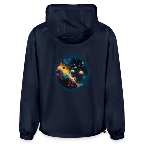 Painted Planetscape - Champion Packable Jacket
