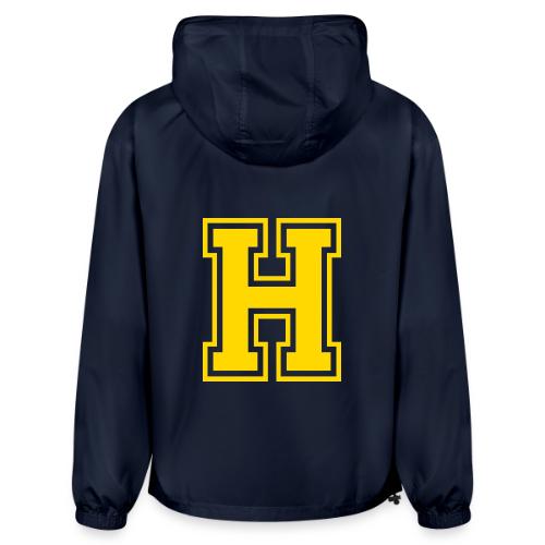 Letter H – Capital Athletic Alphabet Monogram - Champion Packable Jacket