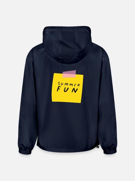 Summer Fun - Champion Packable Jacket - french navy