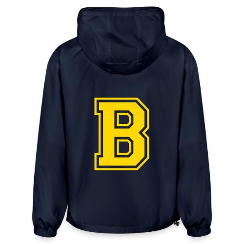 Letter B – Capital Athletic Alphabet Monogram - Champion Packable Jacket