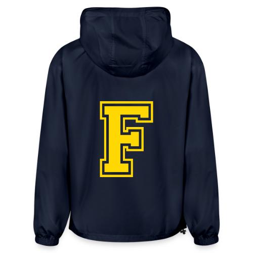 Letter F – Capital Athletic Alphabet Monogram - Champion Packable Jacket