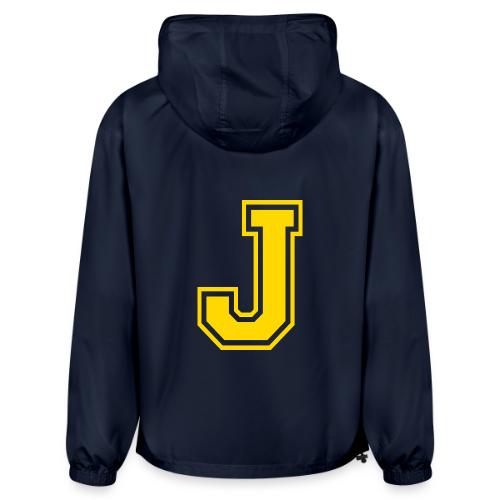 Letter J – Capital Athletic Alphabet Monogram - Champion Packable Jacket