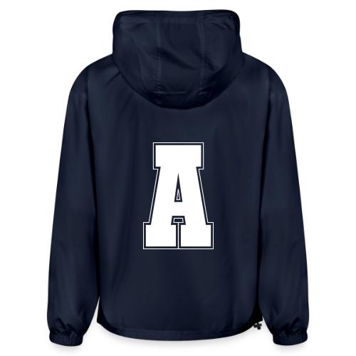 White Letter A – Varsity Alphabet Monogram - Champion Packable Jacket