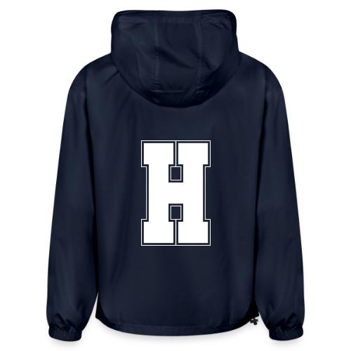 White Letter H – Varsity Alphabet Monogram - Champion Packable Jacket