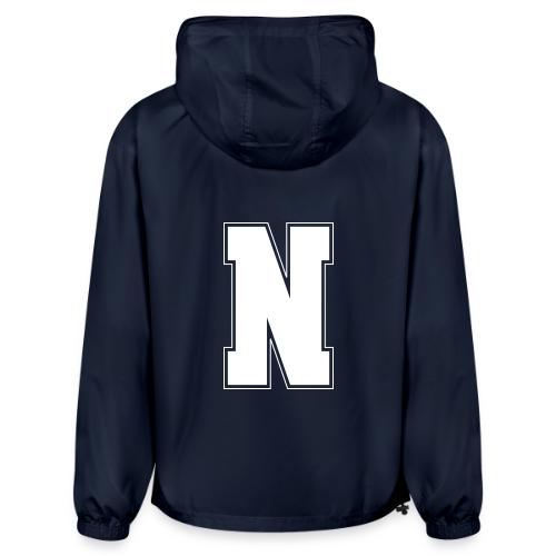 White Letter N – Varsity Alphabet Monogram - Champion Packable Jacket