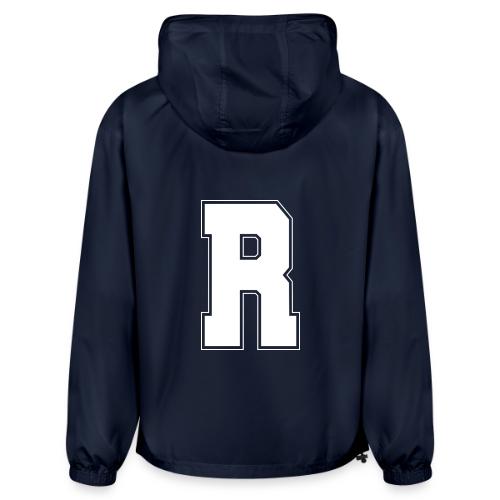 White Letter R – Varsity Alphabet Monogram - Champion Packable Jacket