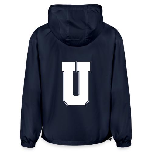 White Letter U – Varsity Alphabet Monogram - Champion Packable Jacket