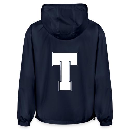 White Letter T – Varsity Alphabet Monogram - Champion Packable Jacket