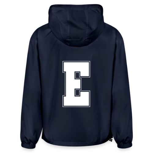 White Letter E – Varsity Alphabet Monogram - Champion Packable Jacket