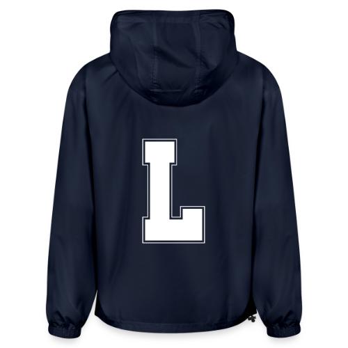White Letter L – Varsity Alphabet Monogram - Champion Packable Jacket
