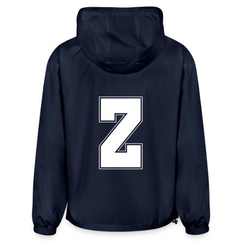 White Letter Z – Varsity Alphabet Monogram - Champion Packable Jacket