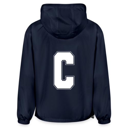 White Letter C – Varsity Alphabet Monogram - Champion Packable Jacket