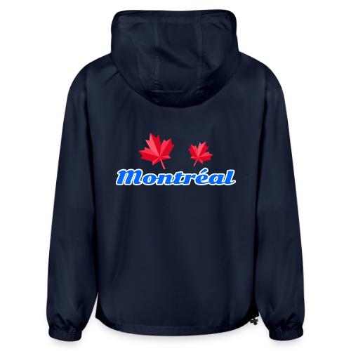 Montréal with two red maple leaves - Champion Packable Jacket