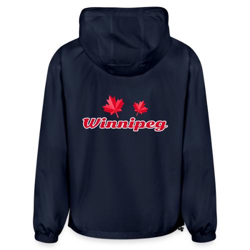 Winnipeg with two red maple leaves - Champion Packable Jacket