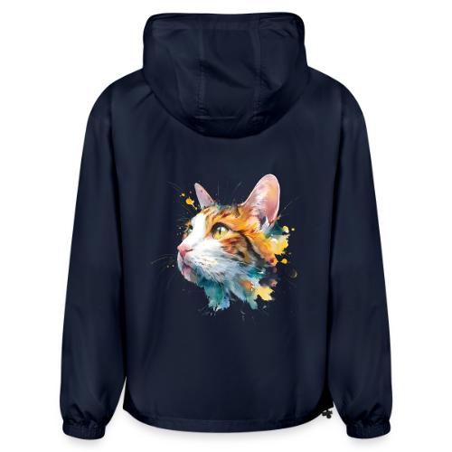 Cat: Feline Ink Burst - Champion Packable Jacket