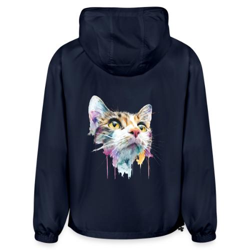 Chromatic Cat Splash - Champion Packable Jacket
