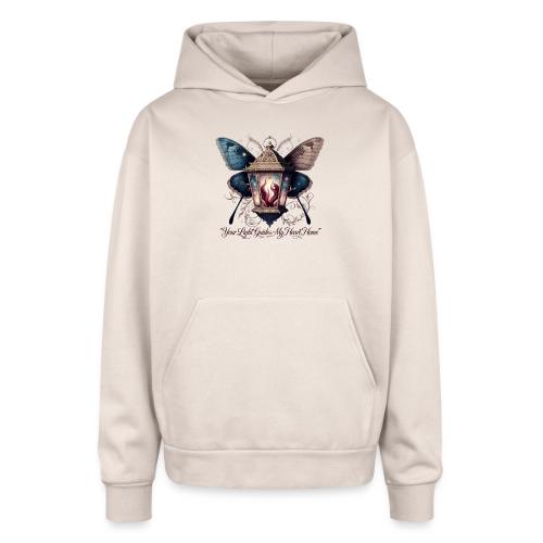 Guiding Light Eternal Flame Lantern Romance Gifts - Oversized Hooded Sweatshirt